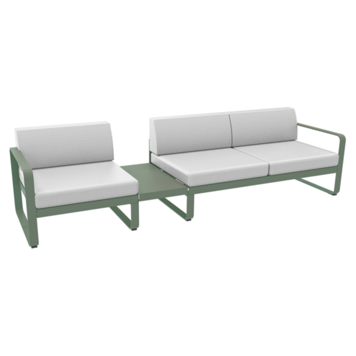 Fermob Bellevie Sofa 1A Off-White Cushion