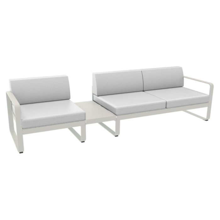 Fermob Bellevie Sofa 1A Off-White Cushion
