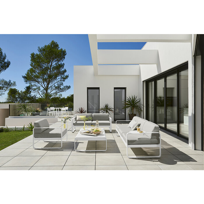 Fermob Bellevie Sofa 1A Off-White Cushion