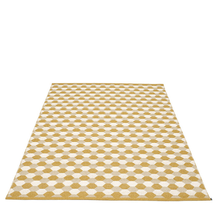 Pappelina Dana Vloerkleed Vanilla/Ochre/Beige