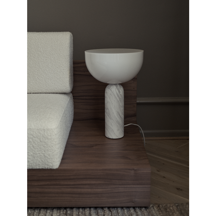 New Works. Kizu Table Lamp Large White Marble