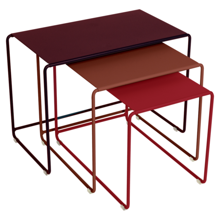 Fermob Oulala Nesting Low Tables  - Set of 3