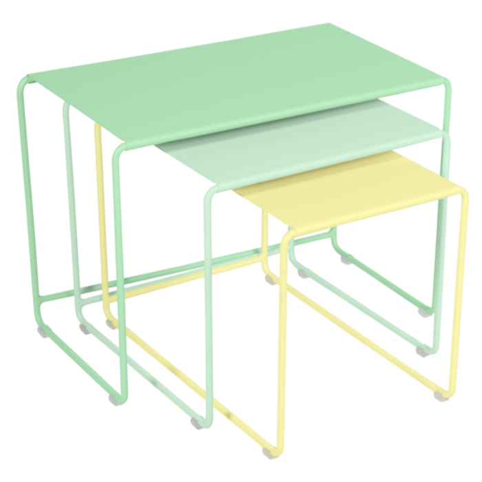 Fermob Oulala Nesting Low Tables  - Set of 3