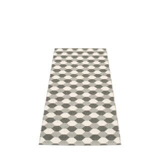 Pappelina Dana Vloerkleed Warm Grey/Charcoal/Vanilla