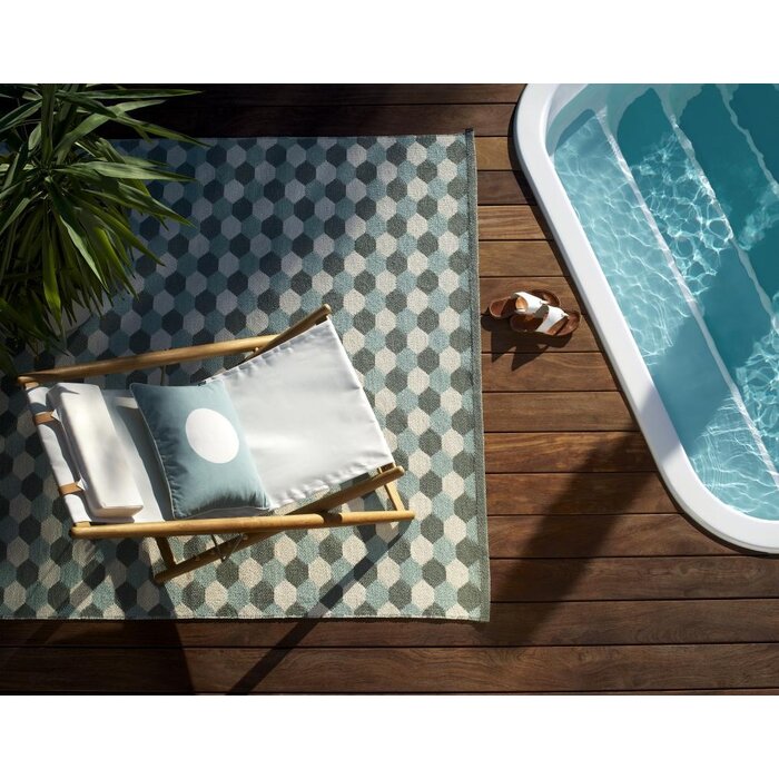 Pappelina Dana Vloerkleed Warm Grey/Charcoal/Vanilla