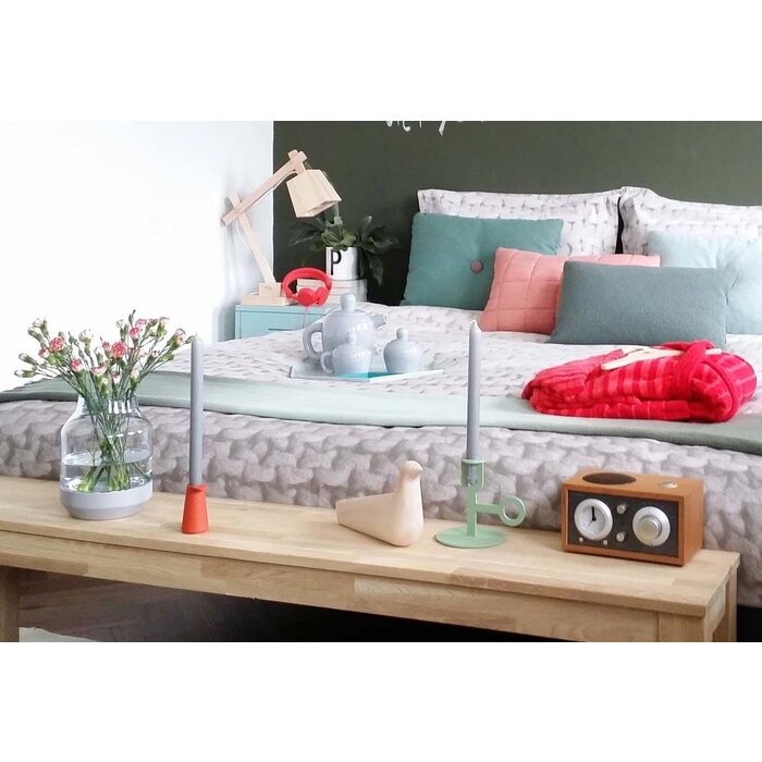 Muuto Grip Candlestick Dusty Red