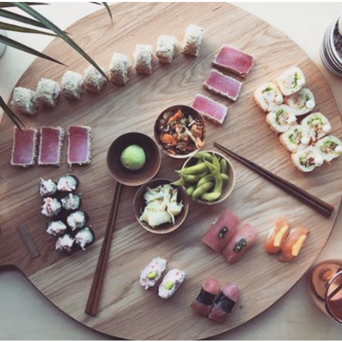 Serving Board XL Solid Oak Ø60 cm