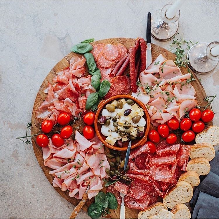 Serving Board XL Solid Oak Ø60 cm