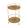 Guinguette Trolley Side Table Perforatie