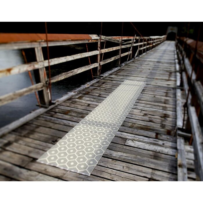 Pappelina Honey Vloerkleed Warm Grey/Vanilla