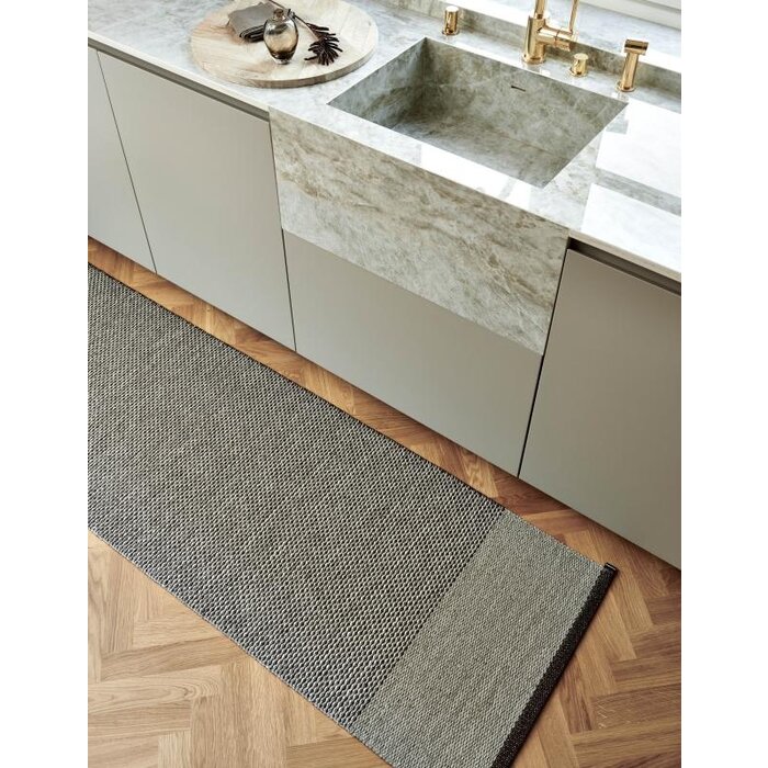 Pappelina Edit Vloerkleed Vanilla/Mud/Linen