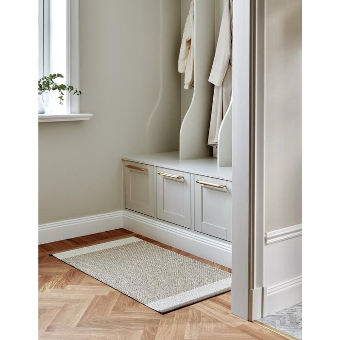 Pappelina Edit Vloerkleed Vanilla/Mud/Linen