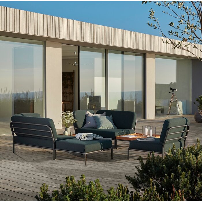 HOUE Level Sofa Right Corner Frame Dark Grey