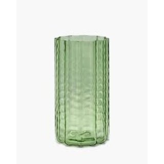 Serax Serax Vase 02 Green Transparant Waves