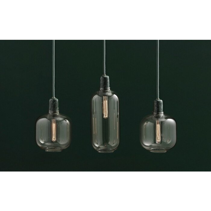 Normann Copenhagen Amp Lamp Hanglamp Large Ø11.2 Gold/Green