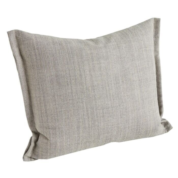 HAY Plica Cushion Structure 55 x 60 cm Salt Pepper