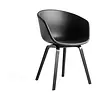 AAC 23 Chair Black Oak Frame Sierra SI Leather