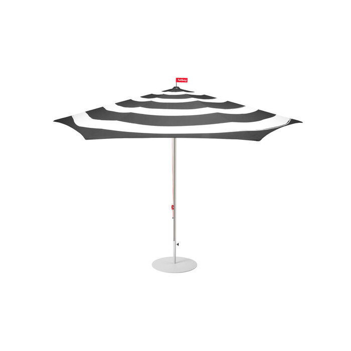 Fatboy Stripesol Parasol + Base Light Grey Ø 350 cm