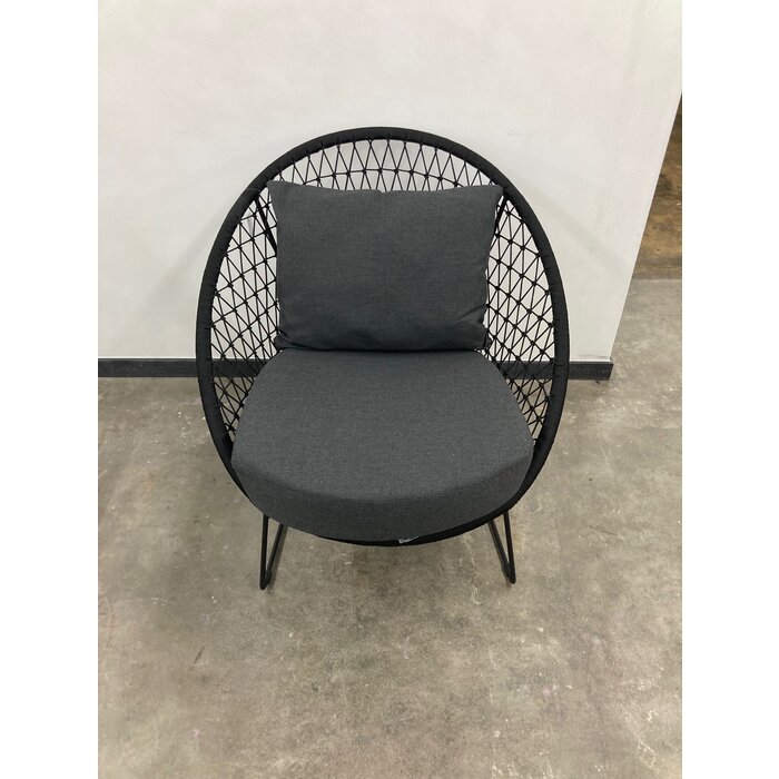 Max & Luuk Nora Lounge Chair Lava + Kussens