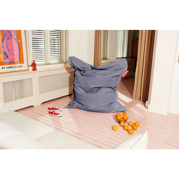 Fatboy The Original Stonewashed Zitzak Misty Blue