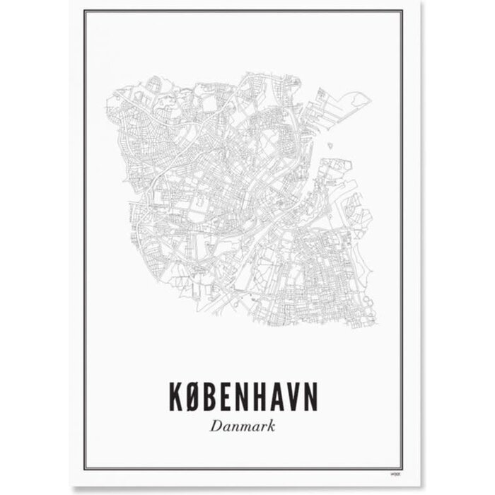WIJCK. Stadsposter Kopenhagen