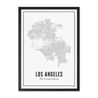 WIJCK. Stadsposter Los Angeles