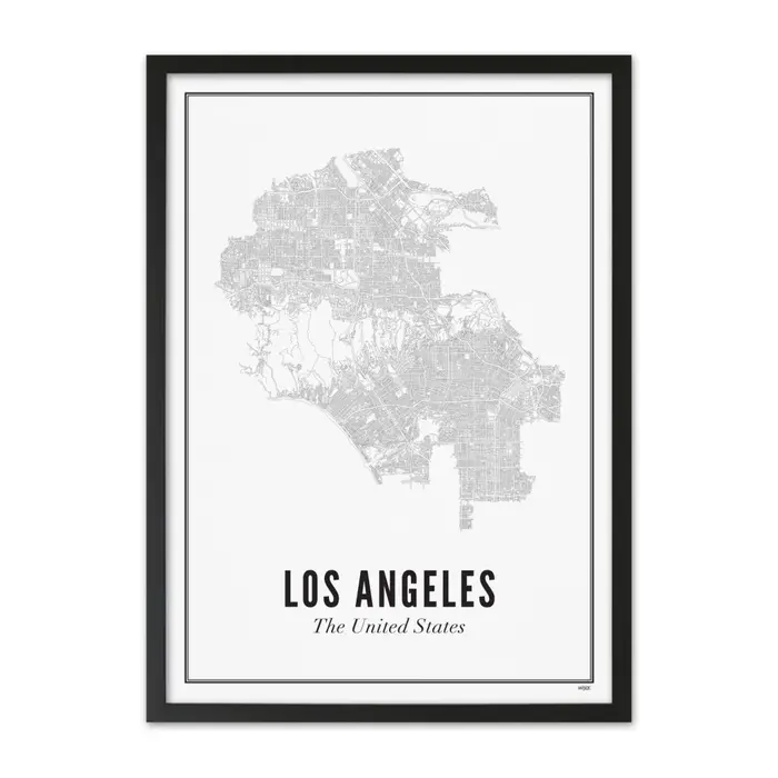 WIJCK. Stadsposter Los Angeles