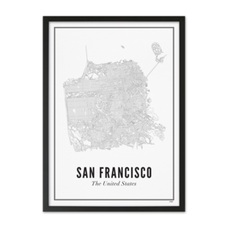 WIJCK. Stadsposter San Francisco