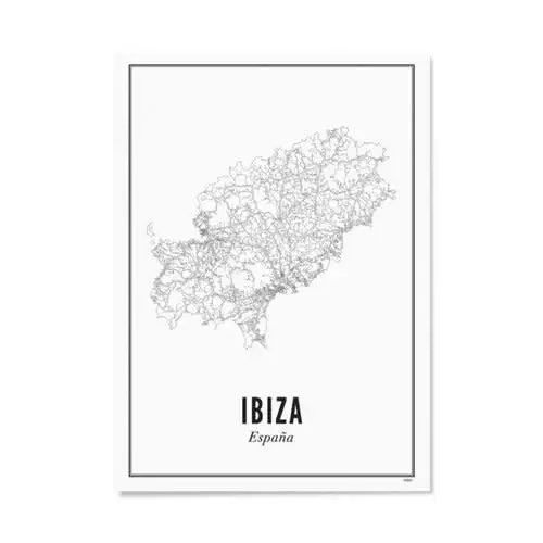 Poster Ibiza 30 x 40 cm