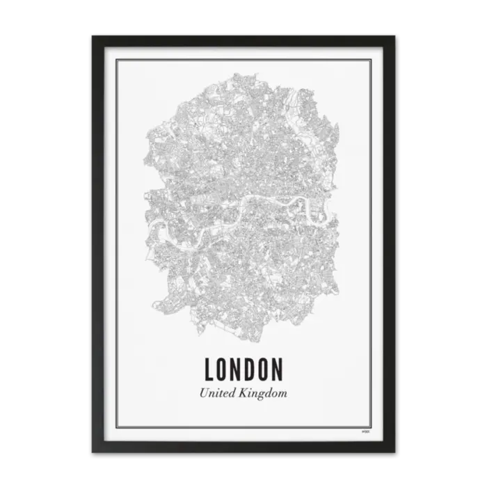 WIJCK. Stadsposter London