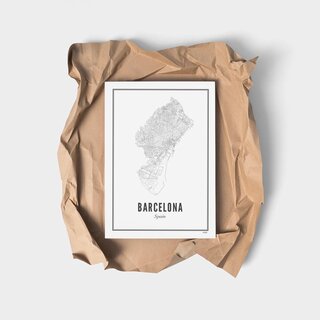 WIJCK. Stadsposter Barcelona