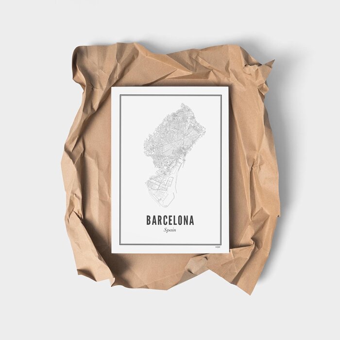 WIJCK. Stadsposter Barcelona