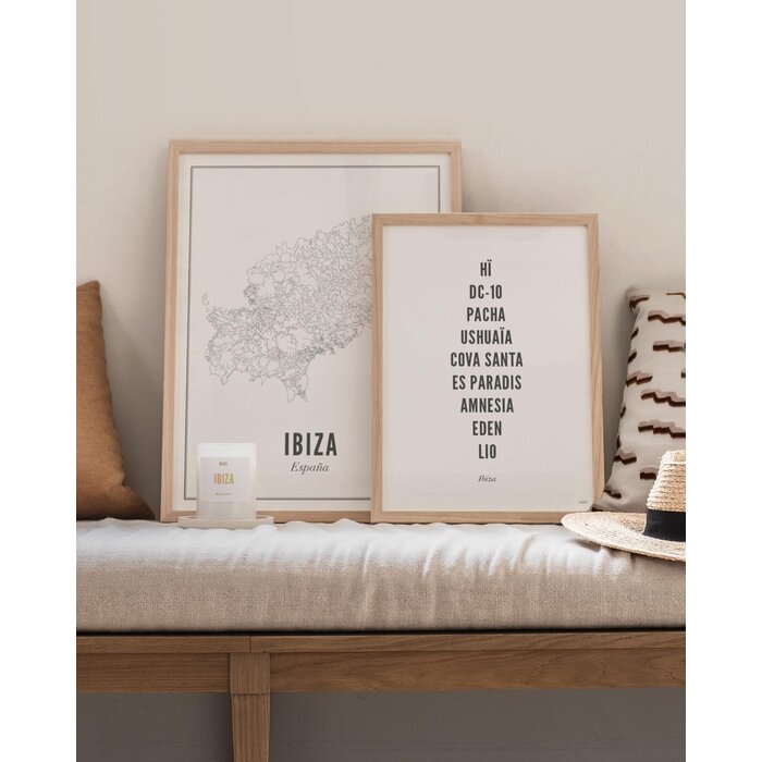 Poster Ibiza 30 x 40 cm