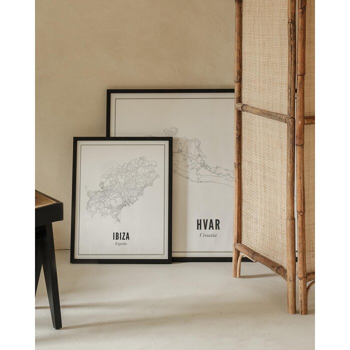 WIJCK. Poster Ibiza 30 x 40 cm