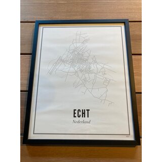 WIJCK. Stadsposter Echt