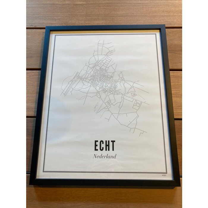 WIJCK. Stadsposter Echt