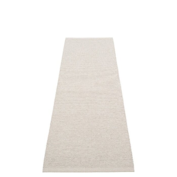 Pappelina EMM Linen Vloerkleed Fossil Grey/Stone Metallic