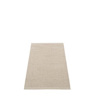Pappelina EMM Vloerkleed Linen/Linen Metallic