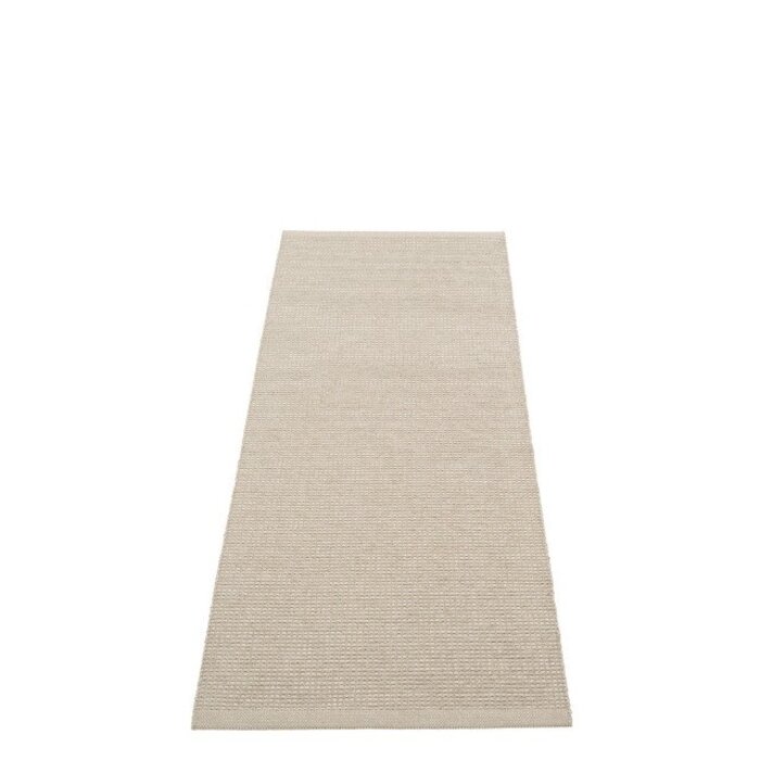 Pappelina EMM Vloerkleed Linen/Linen Metallic