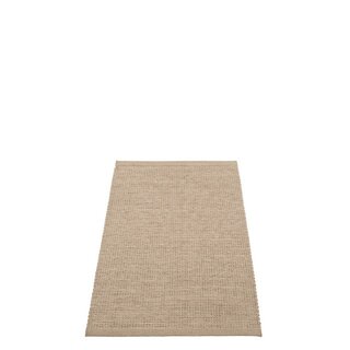 Pappelina EMM Linen Vloerkleed Potato/Beige Metallic