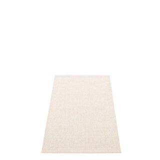 Pappelina EMM Linen Vloerkleed Vanilla/White Metallic