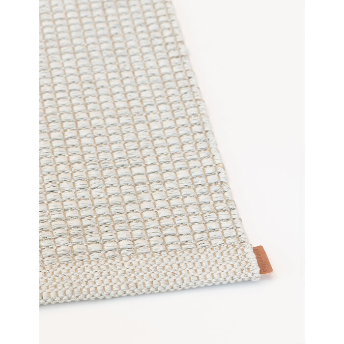 Pappelina EMM Linen Vloerkleed Fossil Grey/Stone Metallic