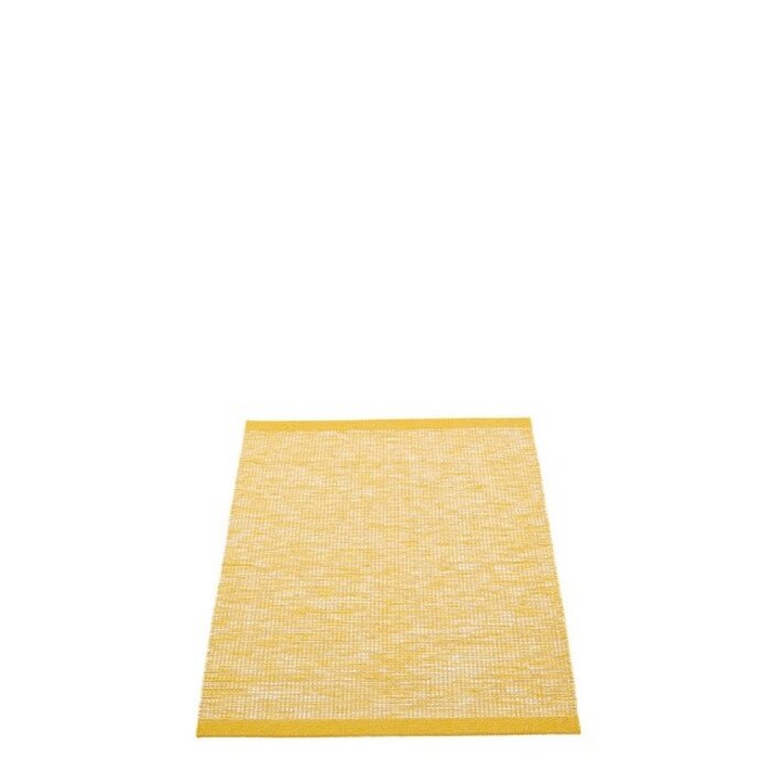 Pappelina SAM Linen Vloerkleed Mustard/Cream
