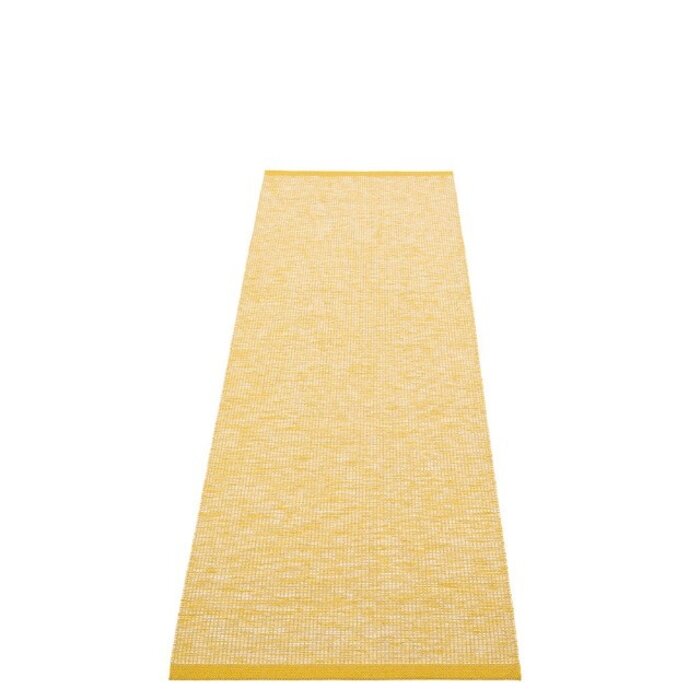 Pappelina SAM Linen Vloerkleed Mustard/Cream