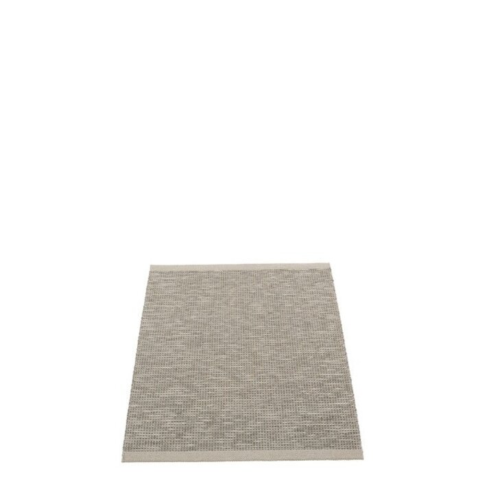Pappelina SAM Linen Vloerkleed Warm Grey/Charcoal