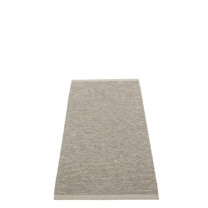 Pappelina SAM Linen Vloerkleed Warm Grey/Charcoal