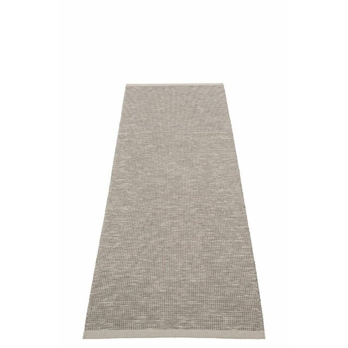 Pappelina SAM Linen Vloerkleed Warm Grey/Charcoal