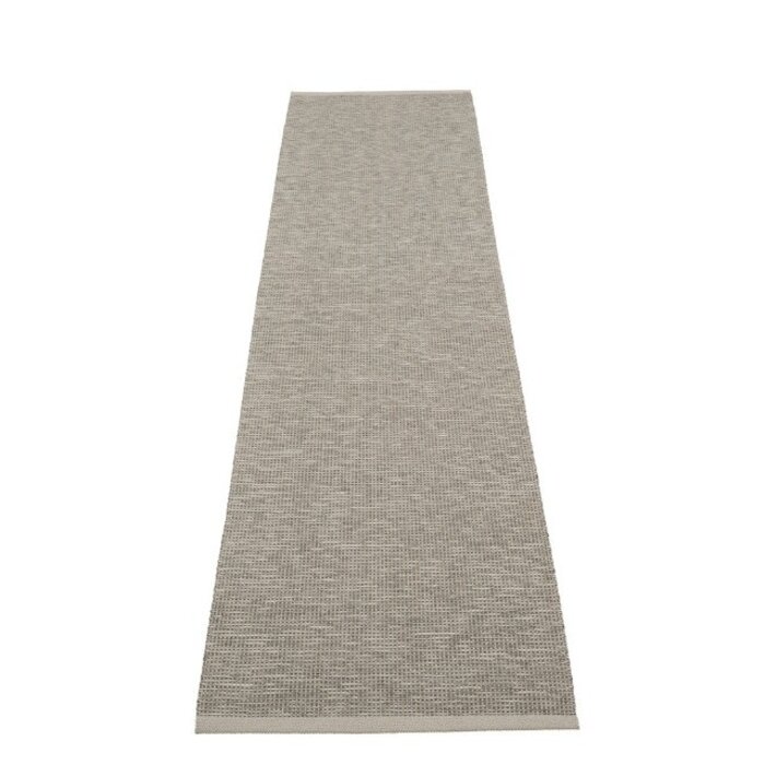 Pappelina SAM Linen Vloerkleed Warm Grey/Charcoal