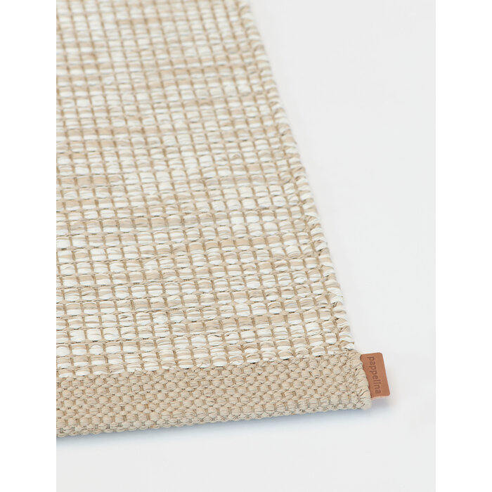 Pappelina SAM Linen Vloerkleed Beige/Vanilla
