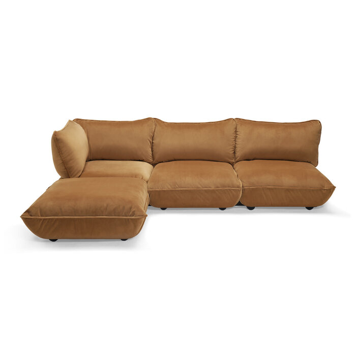 Fatboy Sumo Corner Sofa Velvet Recycled